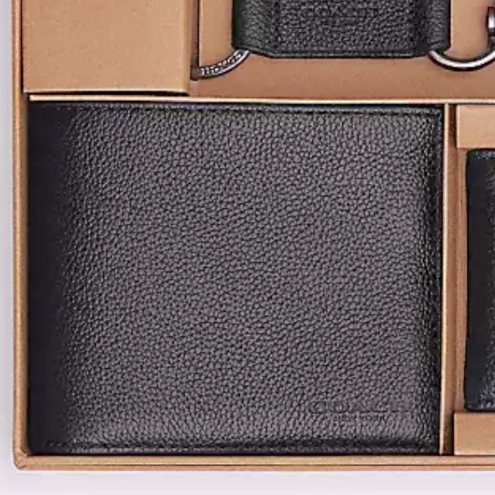 💯COACH Boxed 3 In 1 Wallet Gift Set - Picture 7 of 13